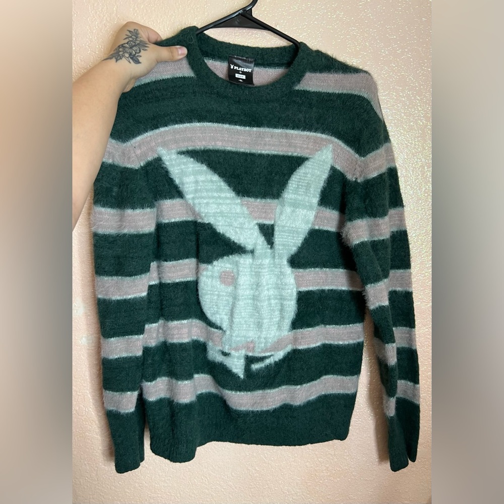 HUF Playboy Faux Mohair Sweater